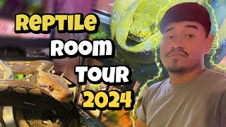 REPTILE ROOM TOUR  SEPTEMBER 2024 [upl. by Yesoj]