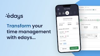 Introducing edays Time Tracking [upl. by Ginni412]