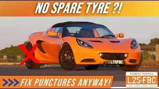 No spare tyre Fix punctures and flat tyres anyway in your EV or sports car [upl. by Adarbil]