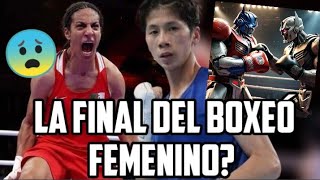 ESTO ES BOXEÓ FEMENINO 👻  FINAL DE BOXEÓ OLIMPIADAS PARÍS 2024 [upl. by Narcis]