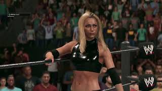 wwe2k23 Stacy Keibler vs Dana Brooke [upl. by Mimajneb240]