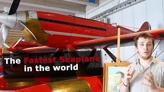 The Fastest Seaplane in the World Propeller  MC 72 [upl. by Aluor]