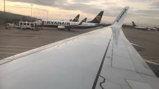 FLIGHT REPORT  Ryanair Boeing 7378ASWL  London STN âœˆ Stockholm NYO  EIEPA [upl. by Casimir]