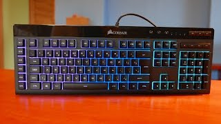 Corsair K55 RGB  Recenzja 4K [upl. by Ragse]