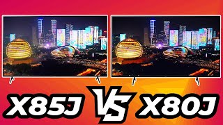 Sony X85J VS Sony X80J Standard Mode Picture Comparison [upl. by Anjanette]