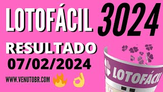 🍀 Resultado Lotofácil 3024 [upl. by Nediarb]