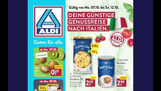 Aldi Nord Deutschland Angebote ab Montag 7 10 2024  Onlineshop  Reisen Highlights [upl. by Nylkoorb851]