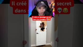 IL CRÉÉ UN PASSAGE SECRET DANS SA CHAMBRE 💀😂 [upl. by Oicirbaf]