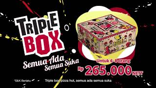 Semua Ada Semua Suka Triple Box PizzaHutRestoran [upl. by Atneciv]