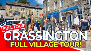 GRASSINGTON  Full Tour of Grassington Yorkshire All Creatures Great And Small Filming Locations [upl. by Rayford]