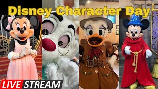 🔴 Live  Disney Character Signature Day  Walt Disney World 1012024 [upl. by Marlee84]