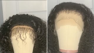 HOW TO PLUCKING CURLY WIG LIKE A PRO BEGINNER FRIENDLY  ELVA HAIR [upl. by Ahab958]