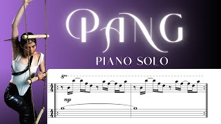 Pang by Caroline Polachek  Piano Solo [upl. by Hillier850]