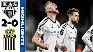 KAS Eupen vs Sporting Charleroi 20 Highlights  Jupiler Pro League 2023 [upl. by Torie938]