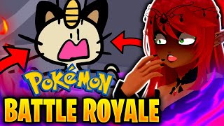 POKEMON THROWIN HANDS  Pokemon Battle Royale Reaction [upl. by Affrica]