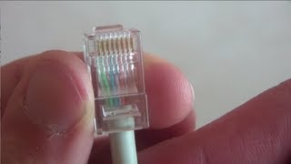 Come crimpare un cavo ethernet GUIDA [upl. by Nihsfa]