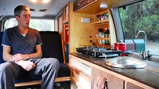 Engineer shows how to convert a van in 7 days and a 1000 budget [upl. by Asusej478]