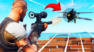 SNIPERS vs PLANES Game Mode IN FORTNITE Battle Royale [upl. by Emarej]