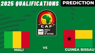 Mali vs Guinea Bissau CAF Africa Nations Cup 2025 Qualifiers Preview Prediction [upl. by Ettessil886]