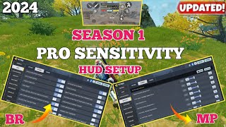 Best Sensitivity settings for fast movements  season 1  br sensitivity codm 2024 codm br setting [upl. by Sancha]