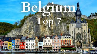 7 Best Places to Visit in Belgium  Travel Guide [upl. by Adnoluy]