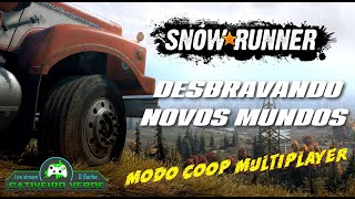 Snowrunner  Trabalho em equipe coop pegado  Deixem o like snowrunner [upl. by Etteval]