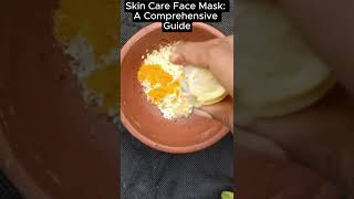 Skin Care Face Mask A Comprehensive Guide [upl. by Yllom]