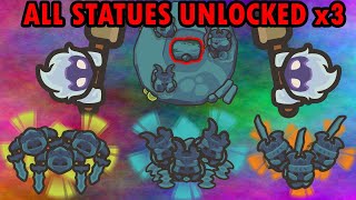 TAMINGIO UNLOCKED EACH STATUE x3 [upl. by Aleydis210]