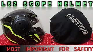 Helmet For Bikers  LS2 Scope [upl. by Werdma448]