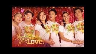 ABSCBN Christmas Station ID 2015 quotThank You For The Lovequot Recording Music Video [upl. by Johst]