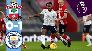 HIGHLIGHTS  SOUTHAMPTON 01 MAN CITY  RAHEEM STERLING [upl. by Aehtrod]