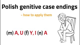 Polish genitive case endings  Dopełniacz końcówki [upl. by Ailisec]