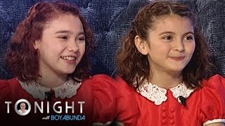 TWBA Krystal and Isabeli talk about their audition for quotAnniequot [upl. by Er]