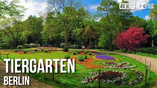 Tiergarten The Most Popular City Park Of Berlin 🇩🇪 Germany 4K HDR Walking Tour [upl. by Danielle]