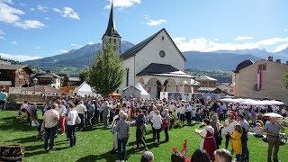 1000 Jahre Naters Jubiläum  St Merez und Abschlussfeier [upl. by Aeneg901]