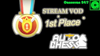 1st Place Stream VOD 43  Ranked Solo Civet amp Martialist build  Auto Chess [upl. by Frear354]