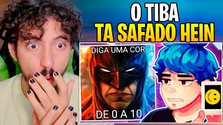 ESSE VÍDEO ERA PRA SER ENGRAÇADO ft Umild e Tiba  Scottonauta  Leozin REACT [upl. by Aneehsirk510]