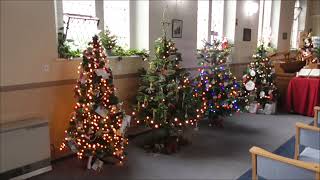 Tettenhall Wood United Reformed Church Wolverhampton  Christmas Tree Festival 2023 [upl. by Oloap]