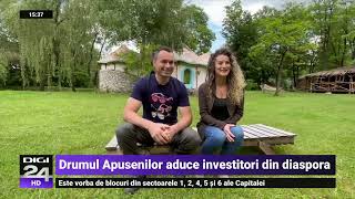 Șoseaua spectaculoasă prin munții Apuseni aduce investitori din diaspora [upl. by Banyaz716]