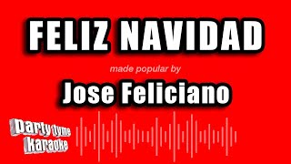 Jose Feliciano  Feliz Navidad Karaoke Version [upl. by Reiter]