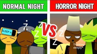 Incredibox Sprunki But All Cant Sleep  Normal vs Horor Version [upl. by Rakabuba366]