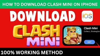 How To Download Clash Mini On iPhone  Install Clash Mini In IOS 2024 [upl. by Adai]