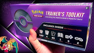 Pokemon TCG NEW Trainers Toolkit 2022 edition Unboxing [upl. by Alilak]