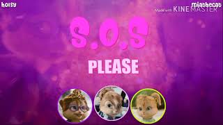 SOS  The Chipettes  LYRICS  COLLAB WITH MIATHECAT [upl. by Airtemak]