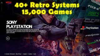 15000 Retro Games On A Raspberry Pi 4 Retro Gaming Heaven [upl. by Eecart]