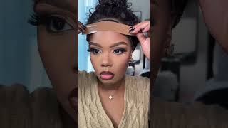 SECRET to a FLAWLESS 360 Frontal Wig Install with NO GLUE [upl. by Cirded]