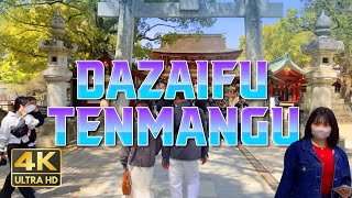 Dazaifu Tenmangu Shrine  Walking Tour in Fukuoka Japan 2023 [upl. by Cissej]