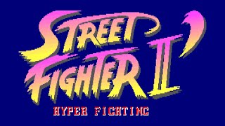 Sagat  Street Fighter II Hyper Fighting CPS1 OST Extended [upl. by Mignon]