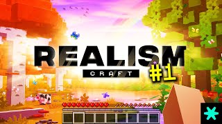 Surviving The First Night in RealismCraft Part 1 [upl. by Janis]