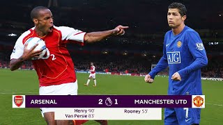 The Day Thierry Henry Showed Cristiano Ronaldo Who Is The Boss [upl. by Adiesirb]